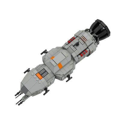 Sci-Fi Martian Gunship Mini MOC Building Kit |LEGO-Compatible MOC - 6
