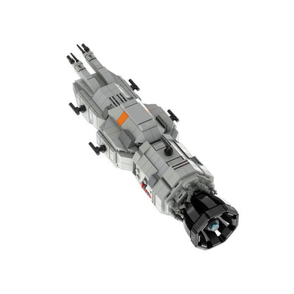 Sci-Fi Martian Gunship Mini MOC Spacecraft Building Kit - 12