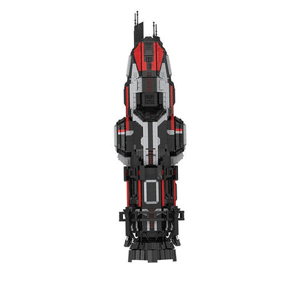 Sci-Fi Martian Gunship Mini MOC Spacecraft Building Kit - 2