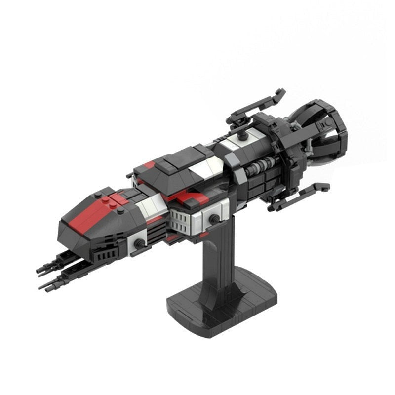Sci-Fi Martian Gunship Mini MOC Spacecraft Building Kit - 7