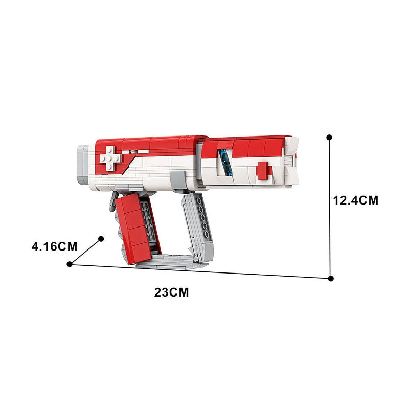 Sci-Fi Medical Gun MOC Building Kit | Futuristic Healing Device Model - 5