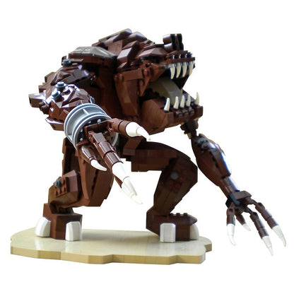 Sci-Fi Pit Beast Monster Building Kit | LEGO-Compatible MOC - 1