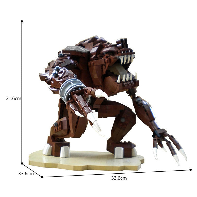Sci-Fi Pit Beast Monster Building Kit | LEGO-Compatible MOC - 4