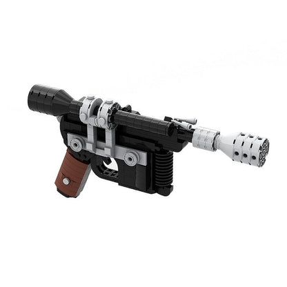 Sci-Fi Smuggler Heavy Blaster MOC Building Set | Custom Space Explorer Pistol - 1
