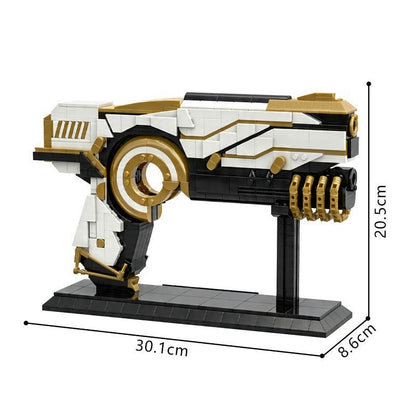 Sci-Fi Space Ninja Gun Model MOC Building Kit | Futuristic Alien Rifle - 4