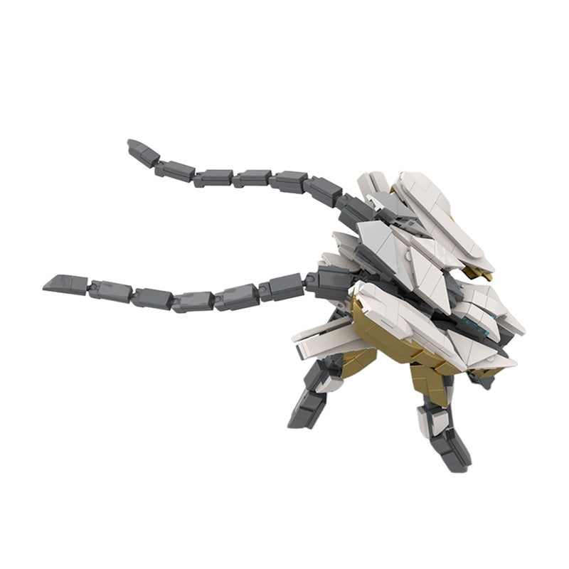 Sci-Fi Specter Mech Combat Robot Building Kit | LEGO-Compatible MOC - 2