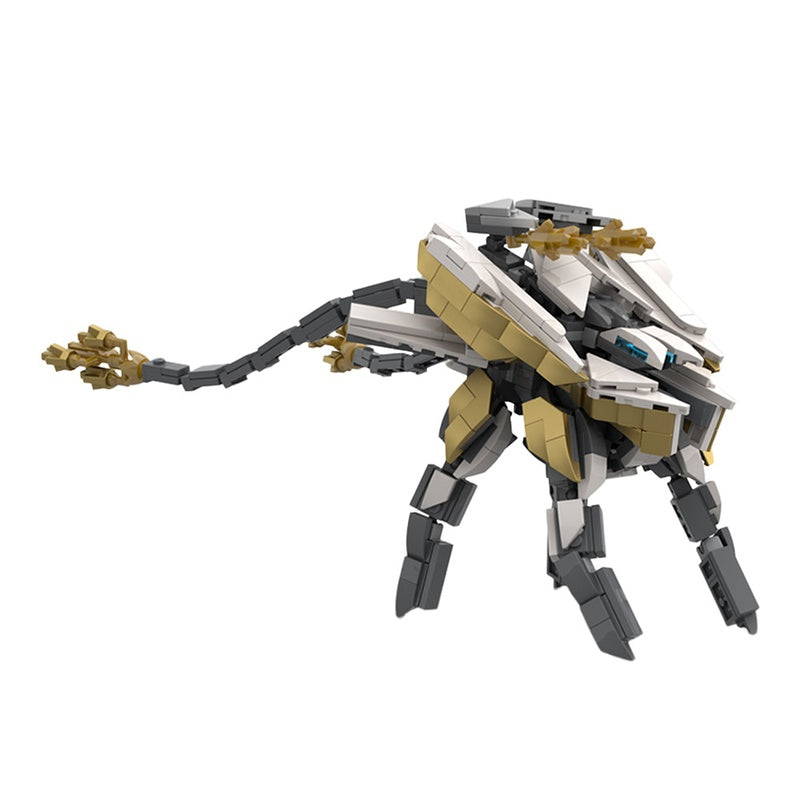 Sci-Fi Specter Mech Combat Robot Building Kit | LEGO-Compatible MOC - 3