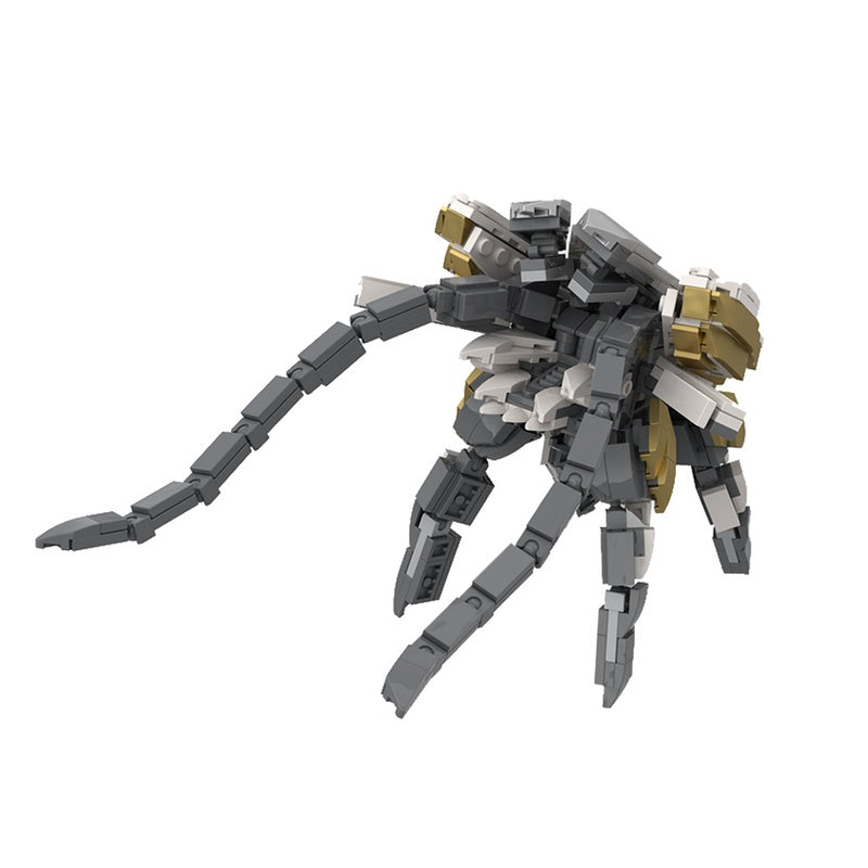 Sci-Fi Specter Mech Combat Robot Building Kit | LEGO-Compatible MOC - 5