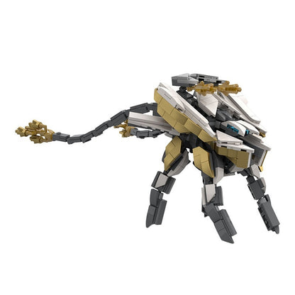Sci-Fi Specter Mech Combat Robot MOC Building Kit - 2