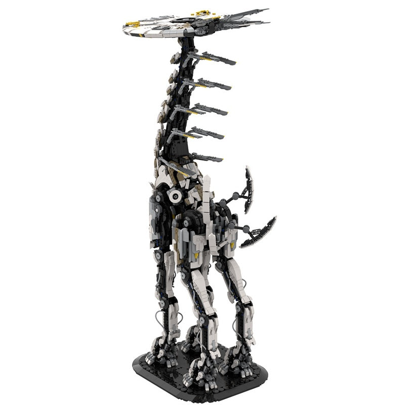 Sci-Fi Tallneck Giraffe Beast Building Kit | LEGO-Compatible MOC - 3