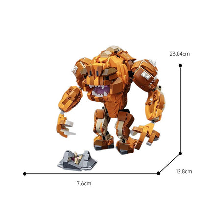 Sci-Fi Underworld Monster Building Kit | LEGO-Compatible MOC - 3