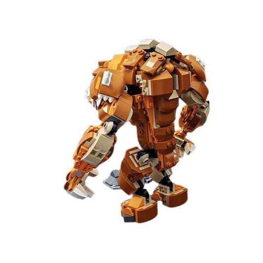 Sci-Fi Underworld Monster MOC Building Kit | Alien Creature Figure Model - 1