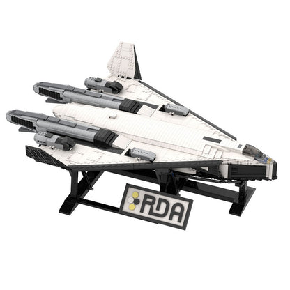 Sci-Fi Valkyrie SSTO TAV-37B Space Shuttle Building Kit | LEGO-Compatible MOC - 2