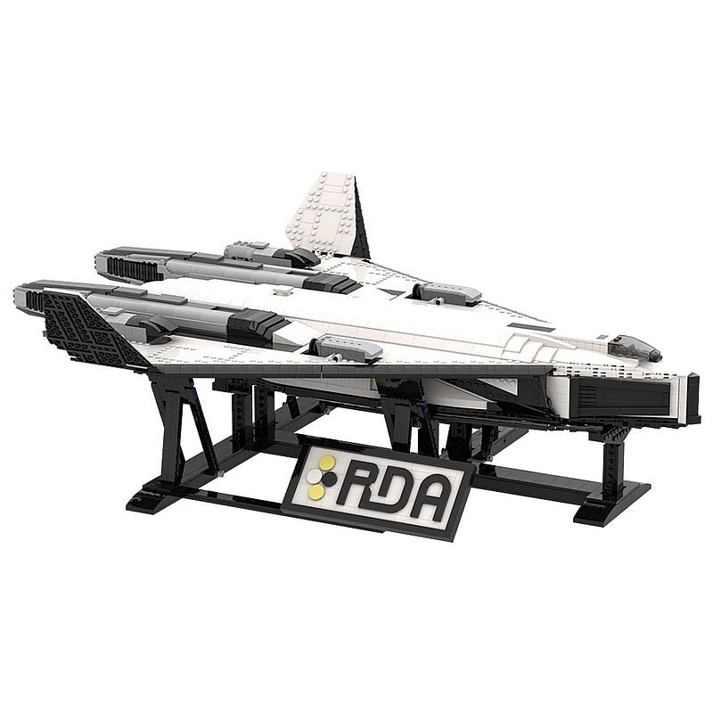 Sci-Fi Valkyrie SSTO TAV-37B Space Shuttle MOC Building Kit - 1