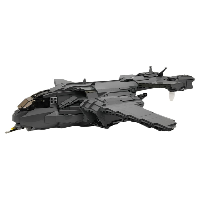 Sci-Fi VTOL Military Transport Dropship MOC Building Kit - 2