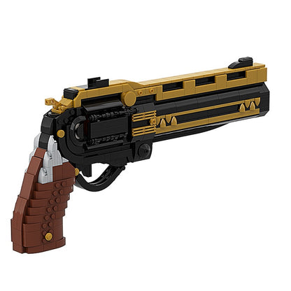 Sci-Fi Western Exotic Hand Cannon Building Kit | LEGO-Compatible MOC - 2