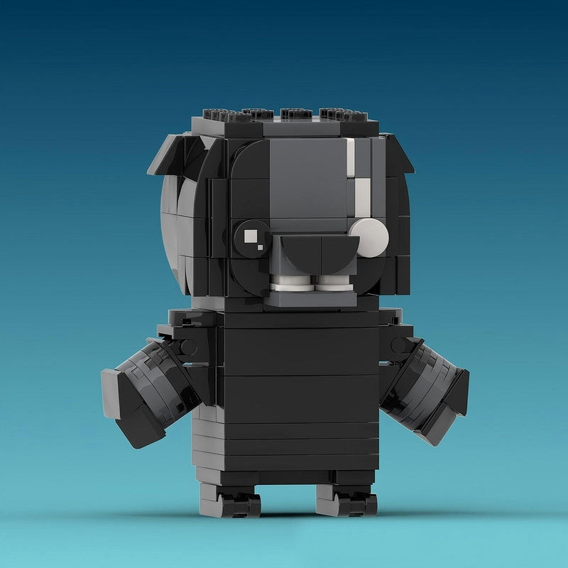 Scottish Princess & Bear Legend BrickHeadz Building Kit | LEGO-Compatible MOC - 12
