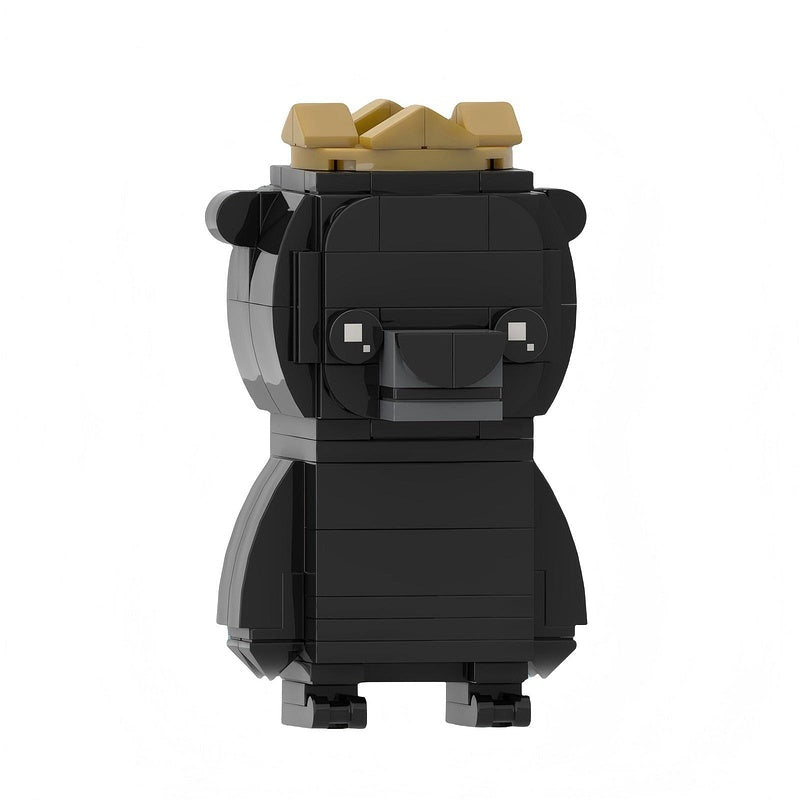 Scottish Princess & Bear Legend BrickHeadz Building Kit | LEGO-Compatible MOC - 5