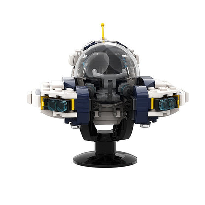 Seamoth Futuristic Submarine MOC Building Kit | Sci-Fi Vehicle - 3