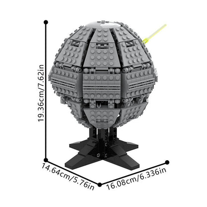 Second-Gen Orbital Battle Station MOC Building Kit | Space Base Model - 5