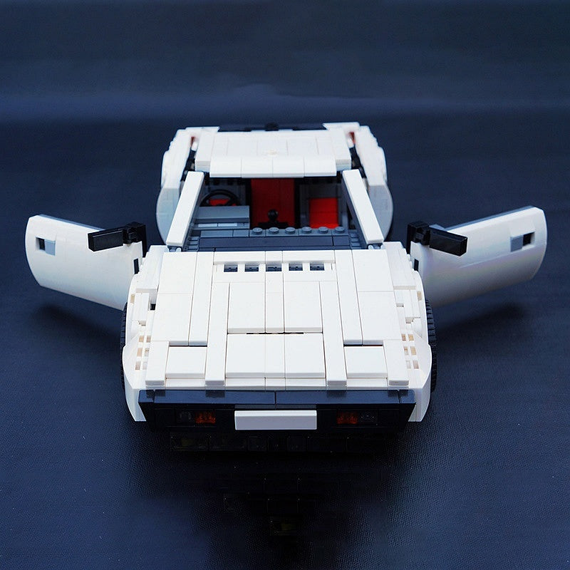 Secret Agent Transforming Submarine Sports Car MOC Building Kit - 4