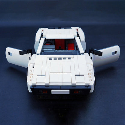 Secret Agent Transforming Submarine Sports Car MOC Building Kit - 4