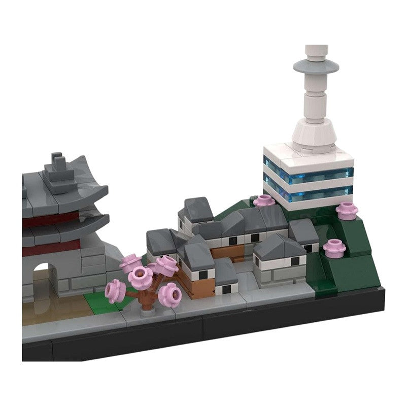 Seoul City Skyline Building Kit | LEGO-Compatible MOC - 5
