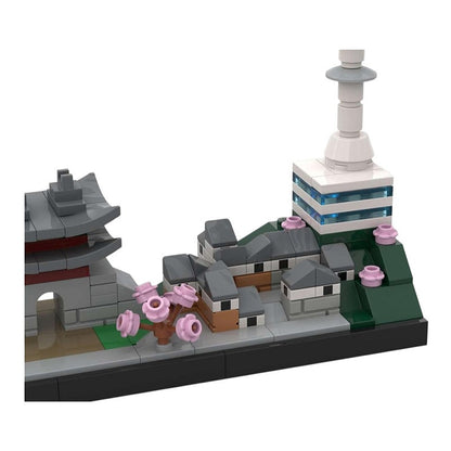 Seoul City Skyline Building Kit | LEGO-Compatible MOC - 5