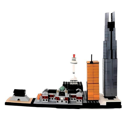 Seoul City Skyline MOC Building Kit | Urban Architecture Model - 1