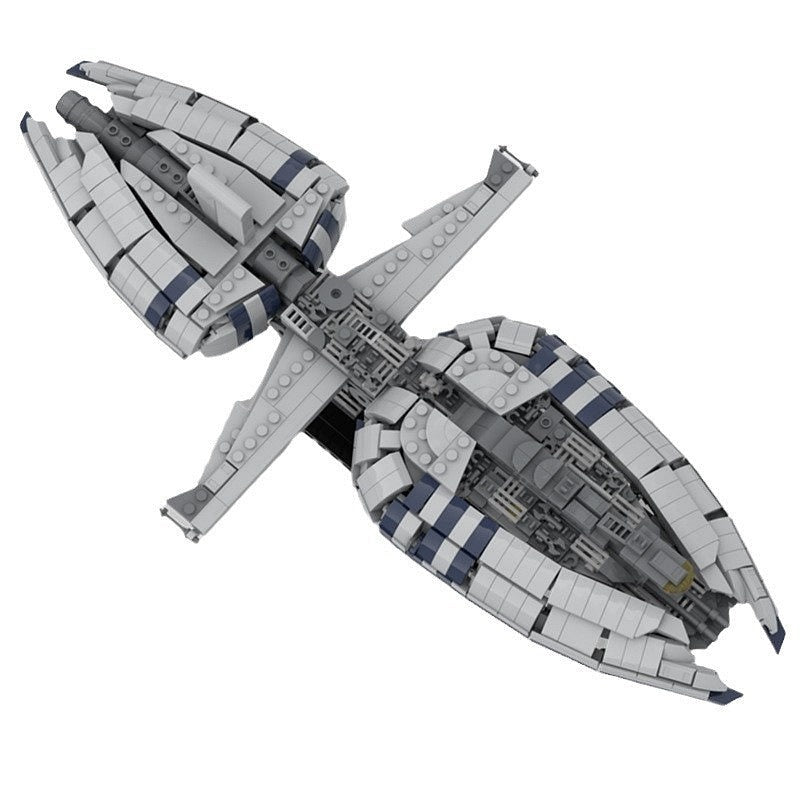 Separatist Commerce Frigate MOC Building Kit | Sci-Fi Capital Ship - 4