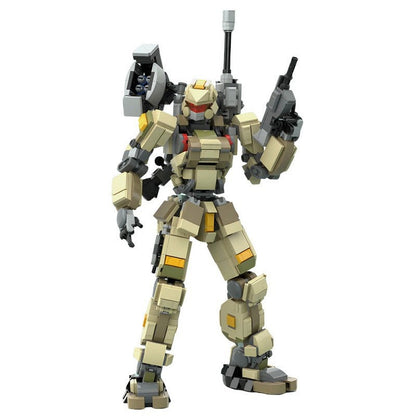 Serraphore Mech Suit MOC Building Kit | Futuristic Robot Figure Model - 1