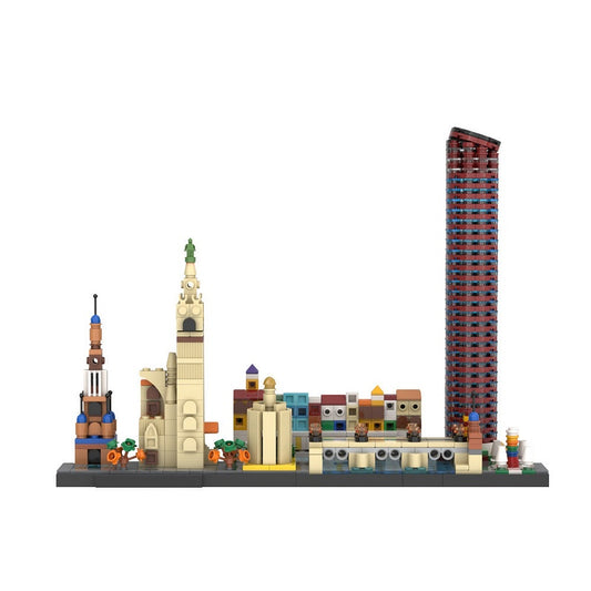 Seville Skyline MOC Architecture Building Kit - 1
