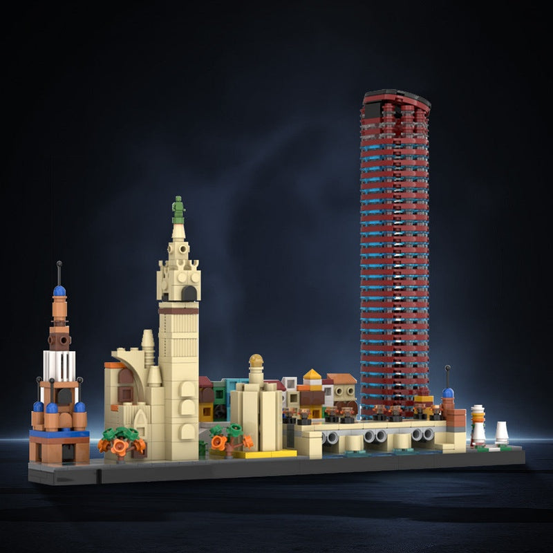 Seville Skyline MOC Architecture Building Kit - 2