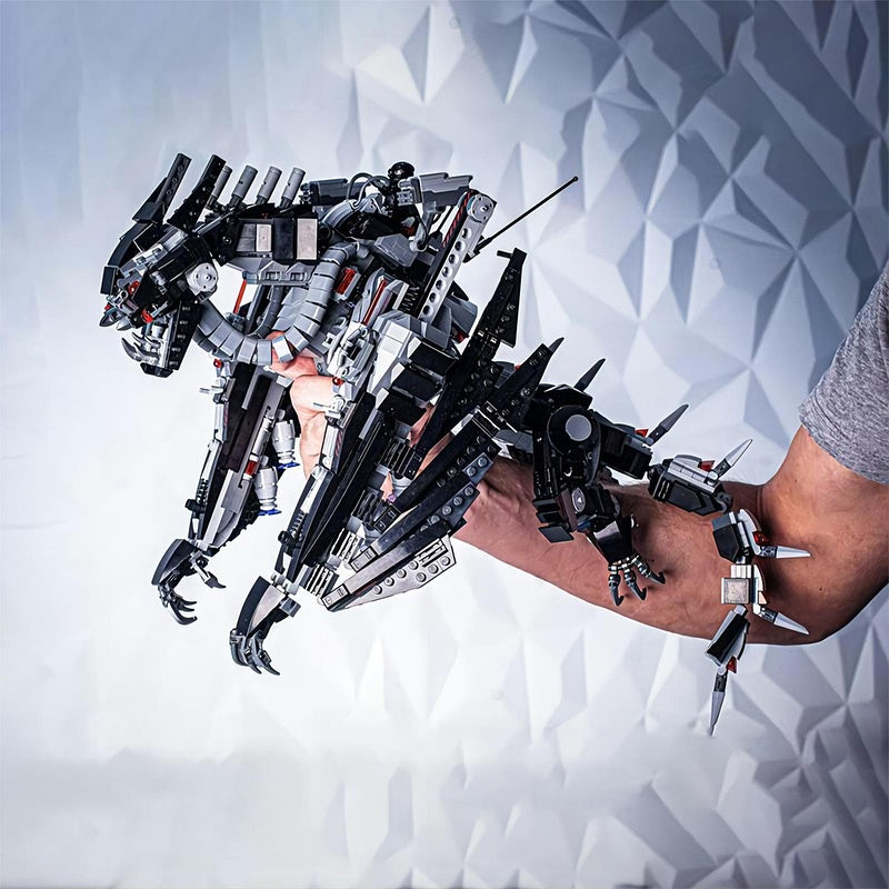 Shadow Cyber Dragon Mech MOC Building Kit - 1