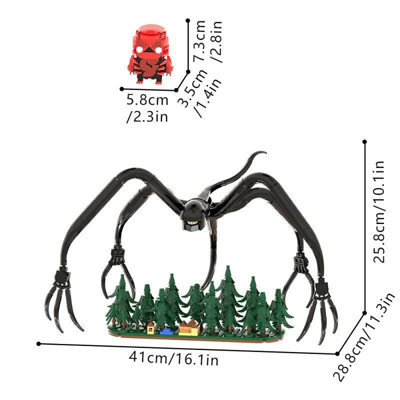 Shadow Monster MOC Building Kit | Dark Fantasy Creature Figure - 3