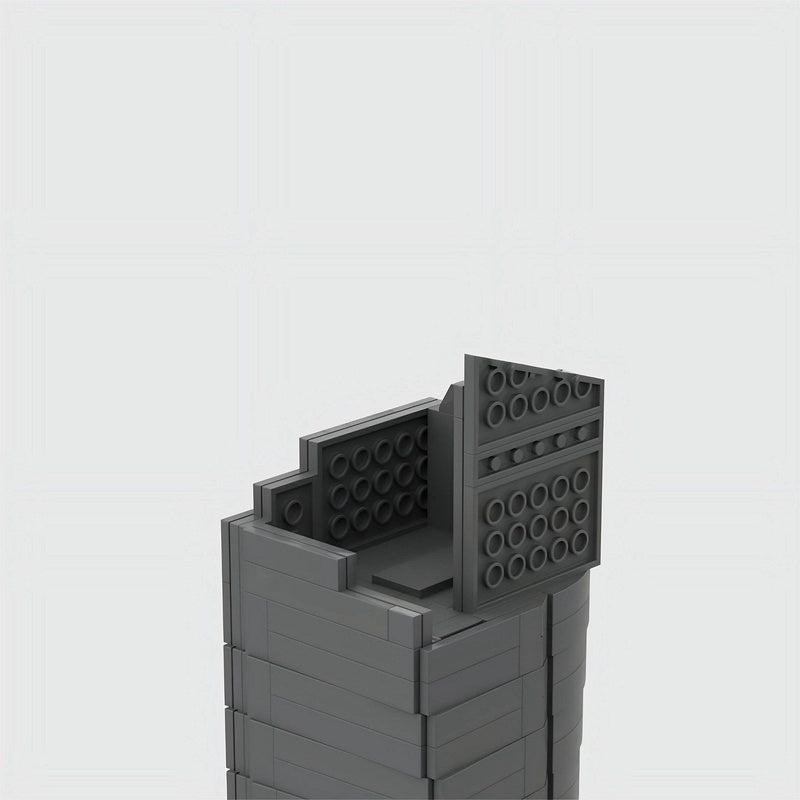 Shanghai Tower Megatall Building Kit | 1/650 Scale LEGO-Compatible MOC - 4