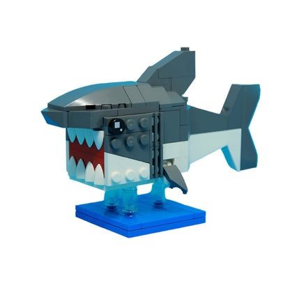 Shark BrickHeadz Building Kit | LEGO-Compatible MOC - 1