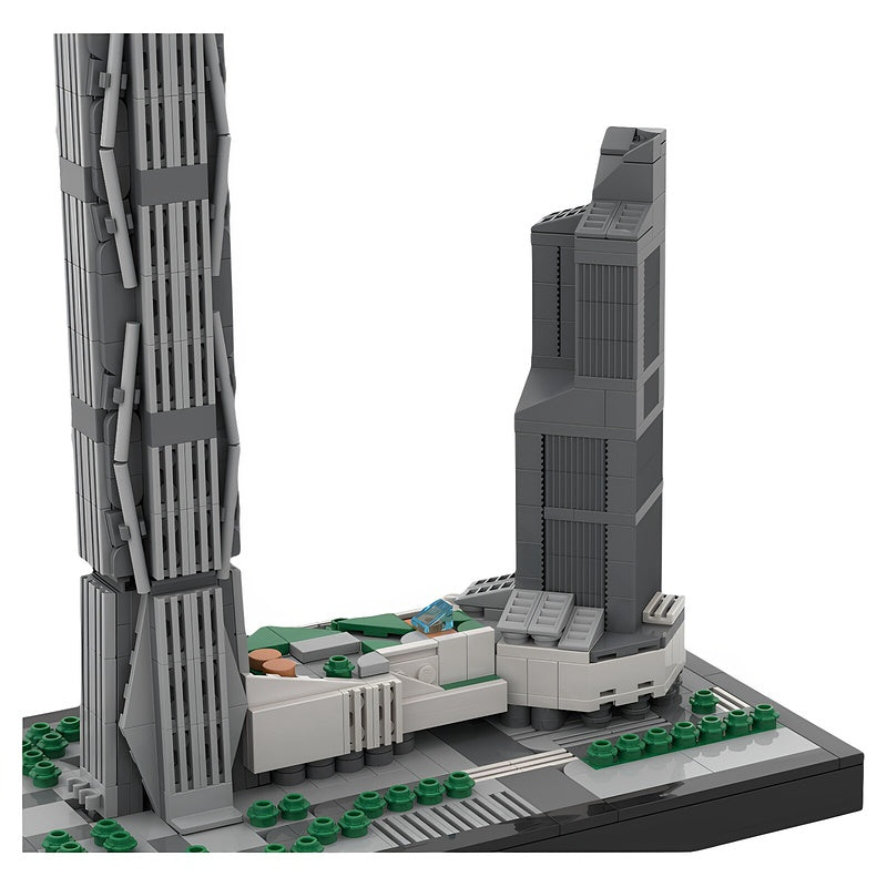 Shenzhen 599m Finance Center MOC Skyscraper Building Kit - 2