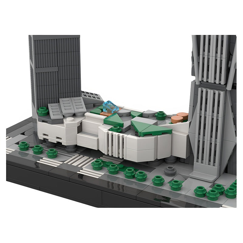Shenzhen 599m Finance Center MOC Skyscraper Building Kit - 4