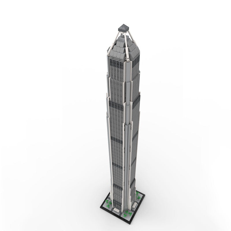 Shenzhen Finance Center Building Kit | 1:800 Scale Landmark MOC - 2