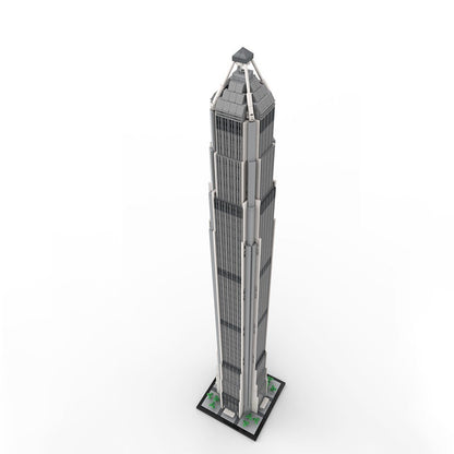 Shenzhen Finance Center Building Kit | 1:800 Scale Landmark MOC - 2