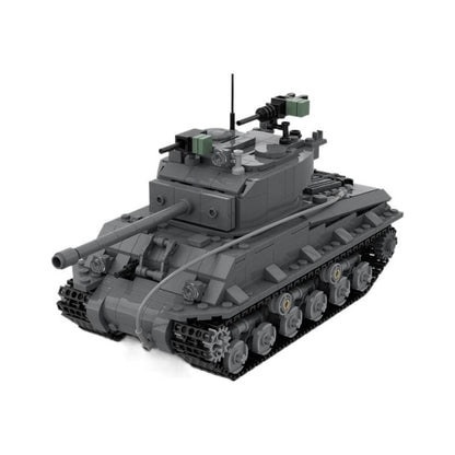 Sherman M4A3E8 Easy Eight MOC Tank Building Kit - 1