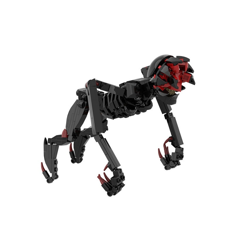 Silent Apocalypse Blind Alien Monster Building Kit | LEGO-Compatible MOC - 2