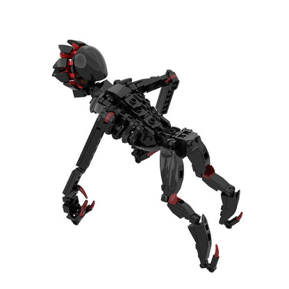 Silent Apocalypse Blind Alien Monster Building Kit | LEGO-Compatible MOC - 5