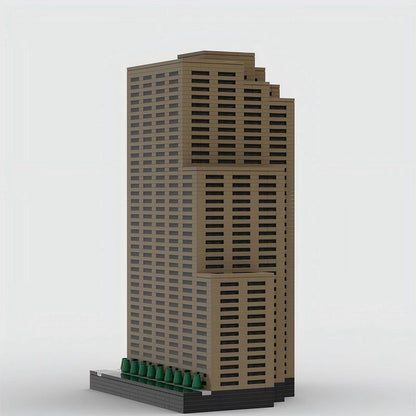 Simmons Tower Little Rock Arkansas Building Kit | LEGO-Compatible MOC - 4