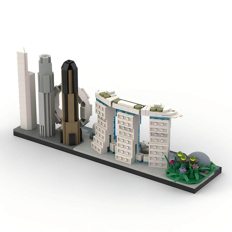 Singapore Skyline MOC Building Kit - 4