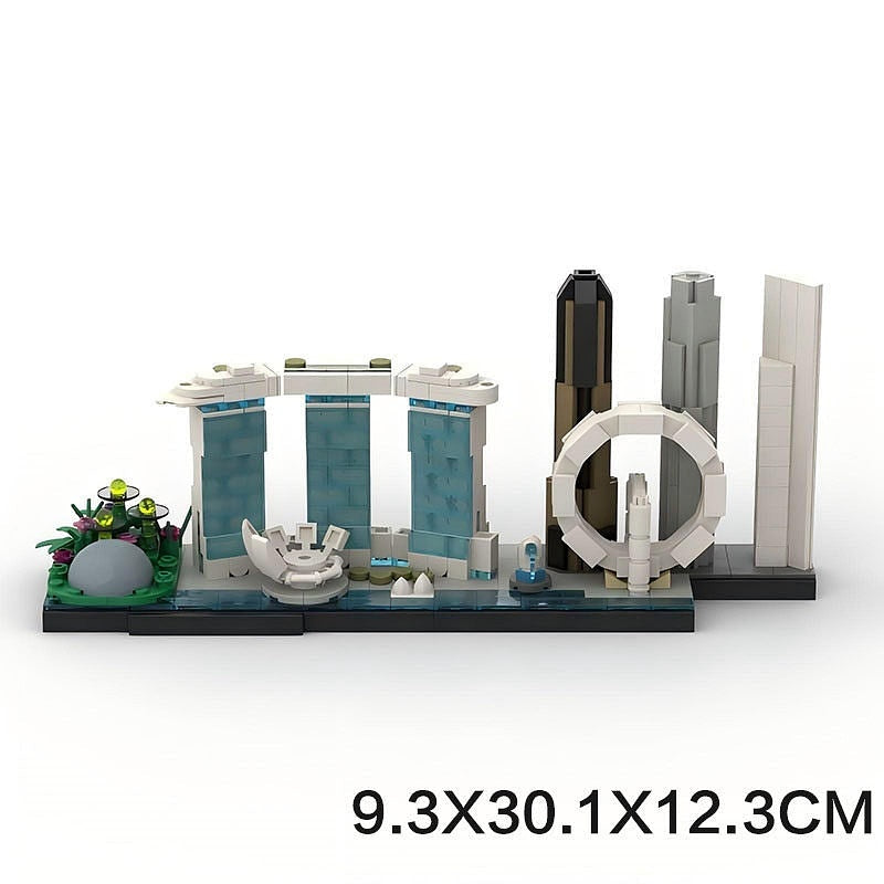 Singapore Skyline MOC Building Kit - 5