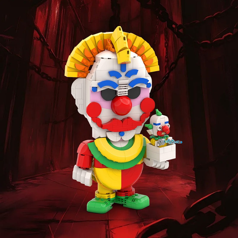 Sinister Space Clown Character MOC Building Kit - 3