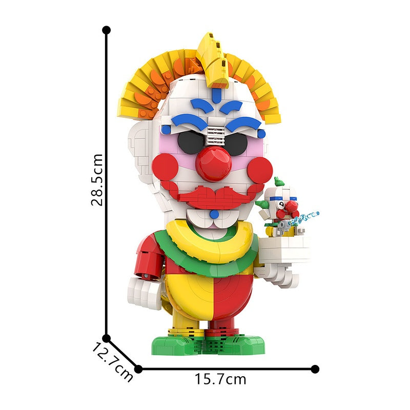 Sinister Space Clown Character MOC Building Kit - 4