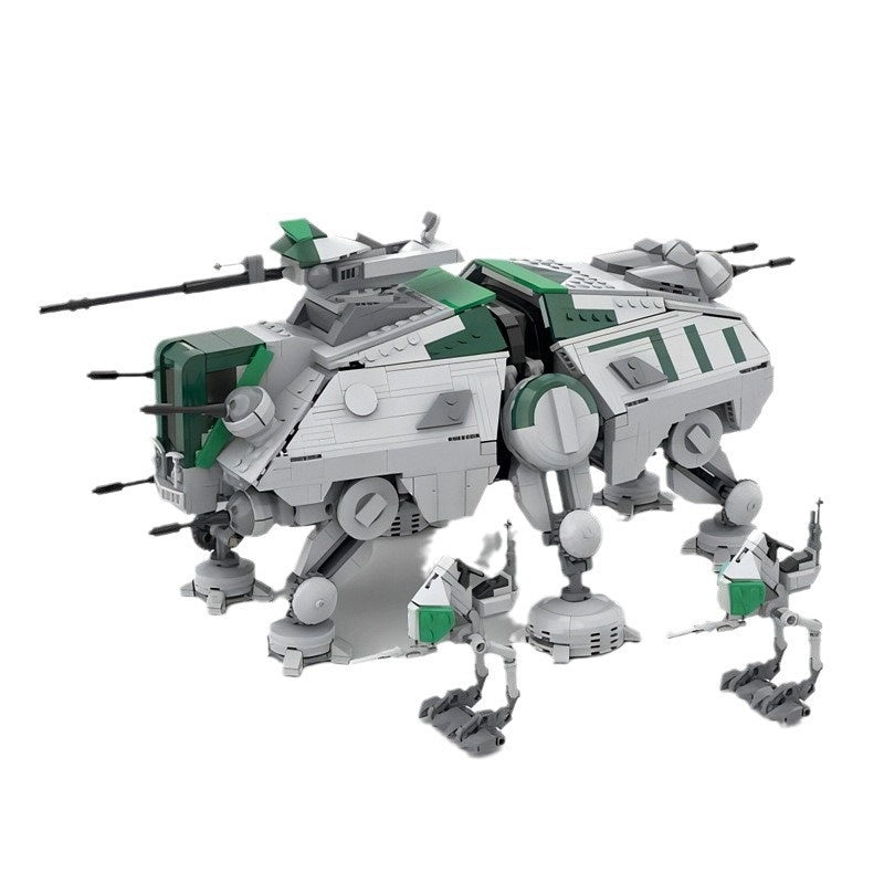 Six-Leg Tactical Combat Walker Military Building Kit | LEGO-Compatible MOC - 4